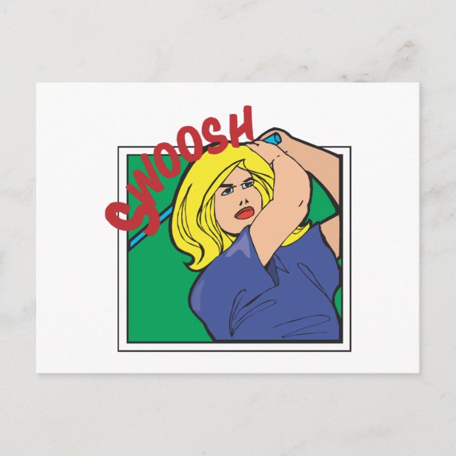 Carte Postale Swoosh (Devant)