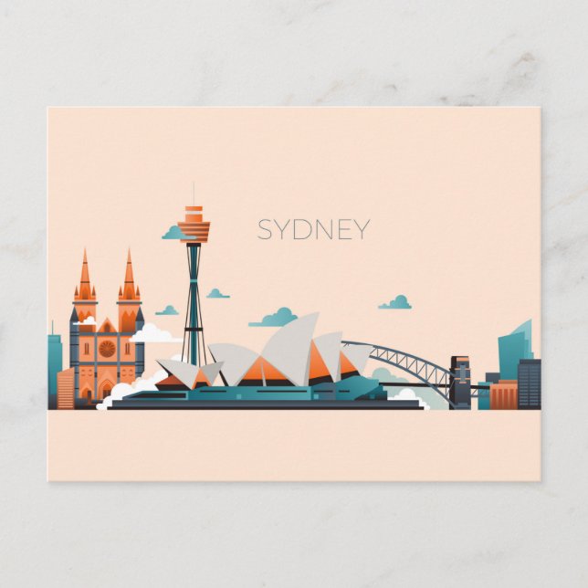 Carte Postale sydney (Devant)