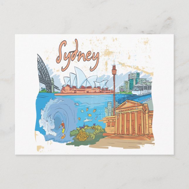 Carte Postale Sydney (Devant)
