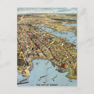 Carte Postale sydney1888