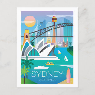 Carte postale Sydney, Australie