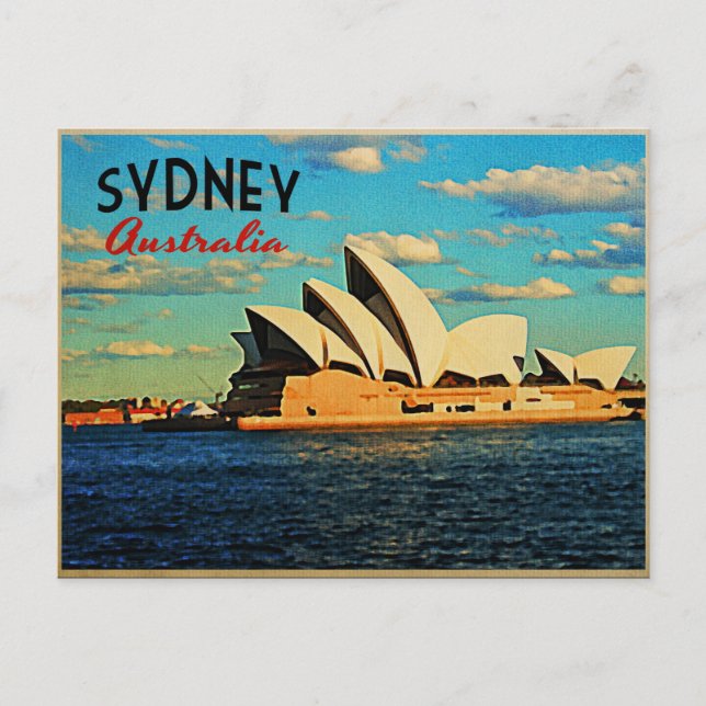 Carte Postale Sydney Australie (Devant)