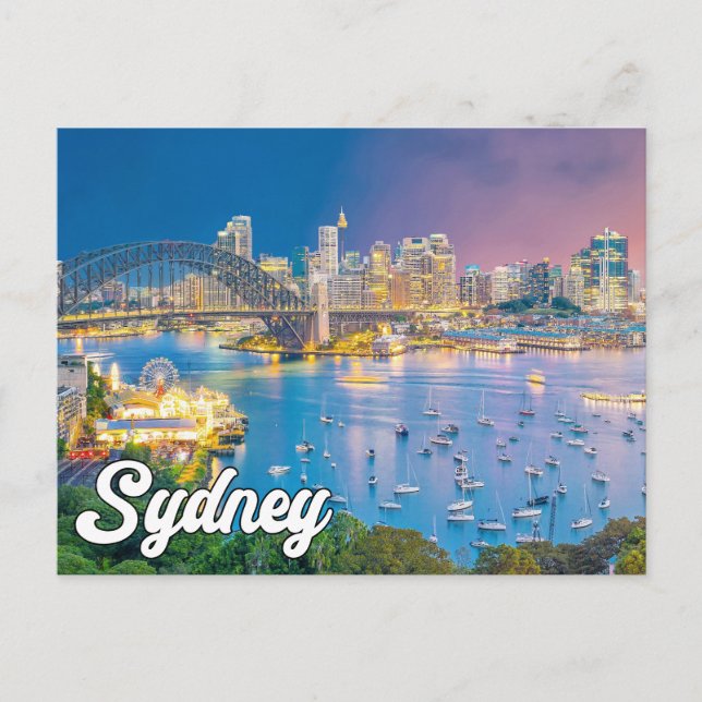 Carte Postale Sydney, Australie (Devant)