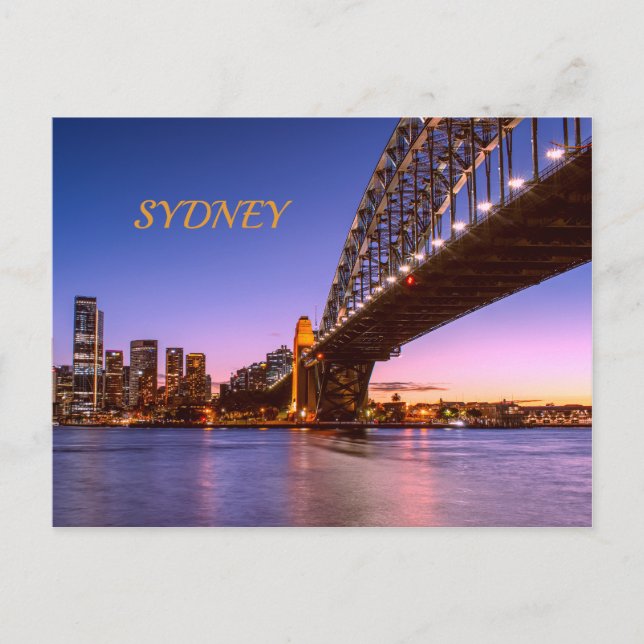 Carte Postale Sydney, Australie (Devant)