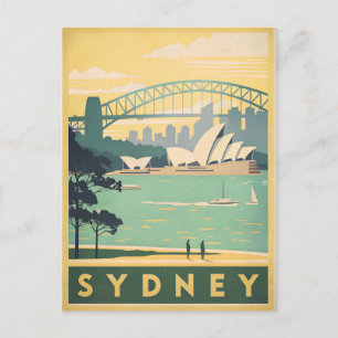 Carte Postale Sydney, Australie - Vues de monuments époustouflan