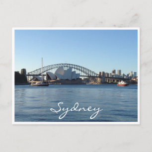 Carte Postale sydney blue