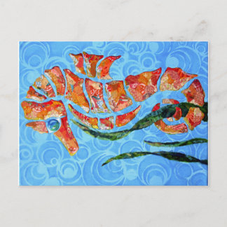 Carte Postale Sydney - collage hippocampe