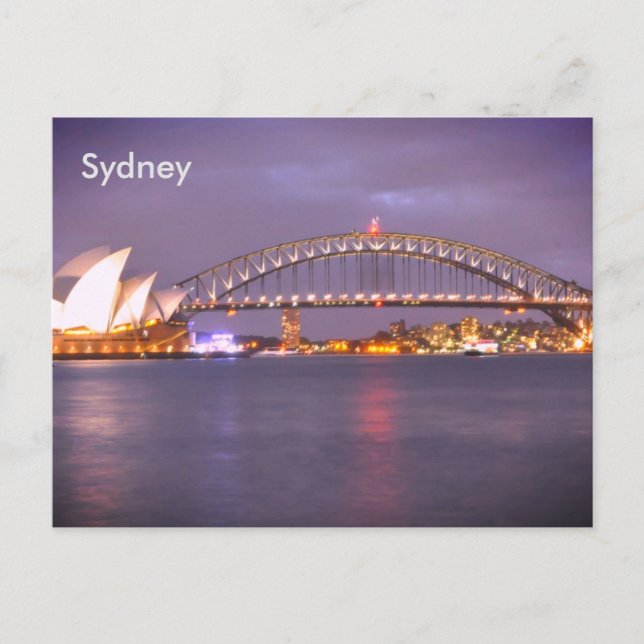 Carte Postale Sydney Harbour Bridge Australie (Devant)