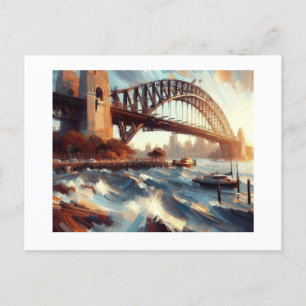 Carte Postale Sydney Harbour Bridge Australie