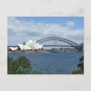 Carte postale Sydney Harbour Skyline