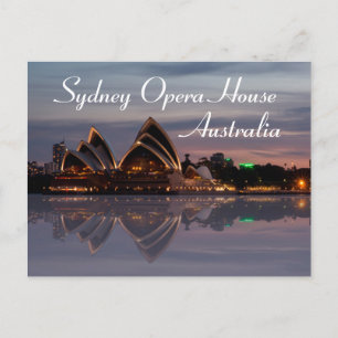 Carte Postale Sydney Opera House Australie