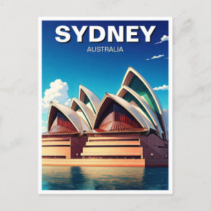 Carte Postale Sydney Opera House Australie