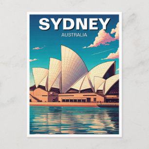 Carte Postale Sydney Opera House Australie