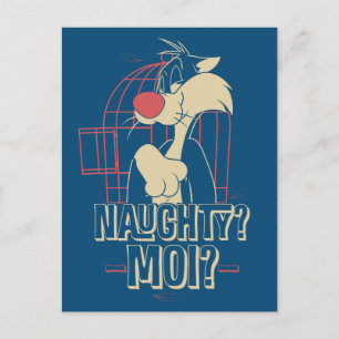 Carte Postale SYLVESTER™ - Naughty ? Moi ?