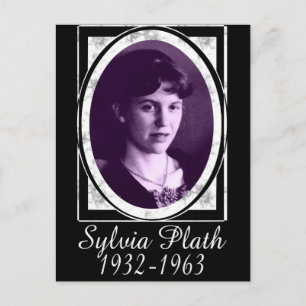 Carte Postale Sylvia Plath