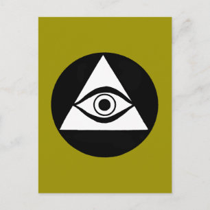Carte Postale Symbole: All Seeing Eye