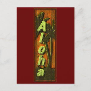 Carte Postale Symbole Aloha