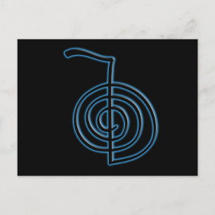 Carte Postale Symbole Cho Ku Rei Reiki