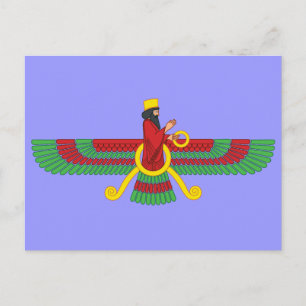 Carte Postale Symbole de Faravahar