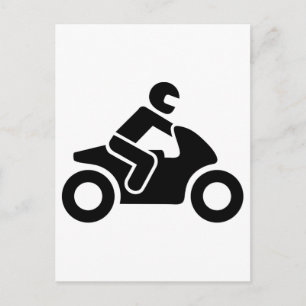 Carte Postale Symbole de la moto