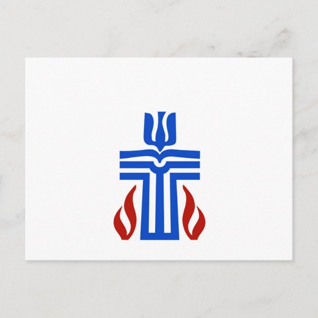 Carte Postale Symbole de la religion presbytérienne (Devant)