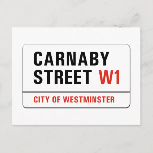 Carte Postale Symbole de la rue Carnaby, Londres
