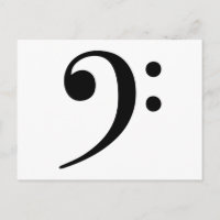 Symbole de musique Bass Clef
