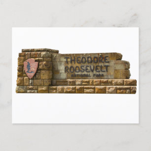 Carte Postale Symbole du parc national Theodore Roosevelt
