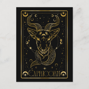 Carte Postale Symbole du pictogramme zodiaque