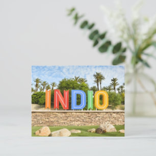 Carte Postale SYMBOLE INDIO, Californie