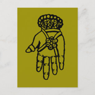 Carte Postale Symbole islamique : Hamsa