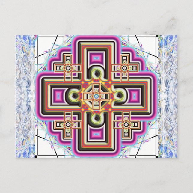 Carte postale Symbole magique celtique (Devant)