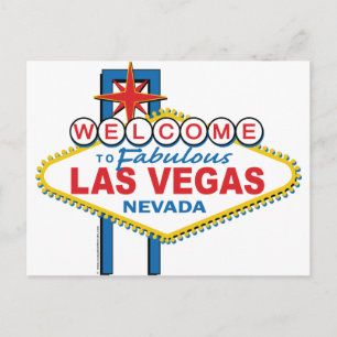 Carte Postale SYMBOLE RÉtro DE Las Vegas