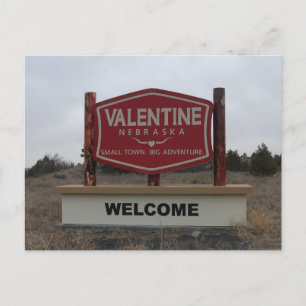 Carte Postale Symbole Valentine, Nebraska