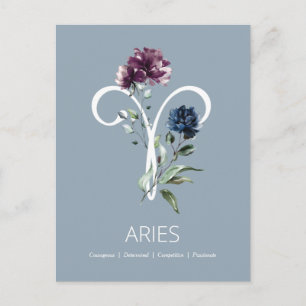 Carte Postale SYMBOLE Zodiaque D'Aries
