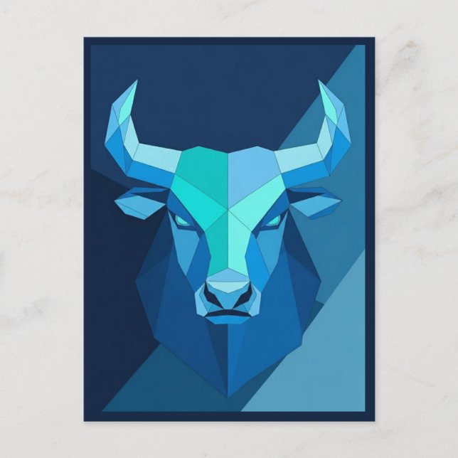 Carte Postale SYMBOLE Zodiaque Taurus (Devant)