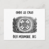 symboles maçonniques ORDO AB CHAO