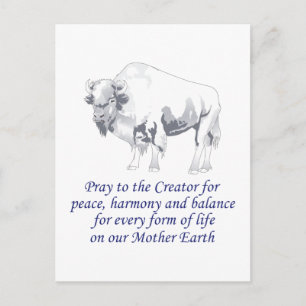 Carte Postale Symbolisme amérindien