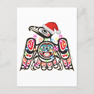Carte Postale Symbolisme Thunderbird Haida Orament Cibler Christ