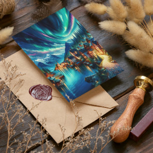 Carte Postale Symphonie nocturne : Lac Serenity