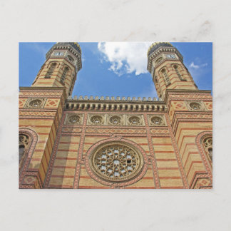 Carte Postale Synagogue, Budapest, Hongrie