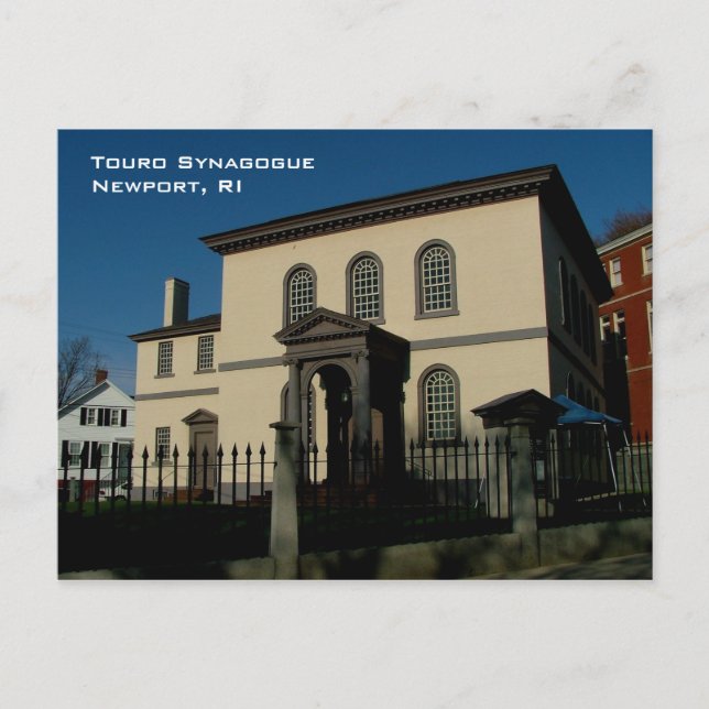 Carte Postale Synagogue de Touro (Devant)