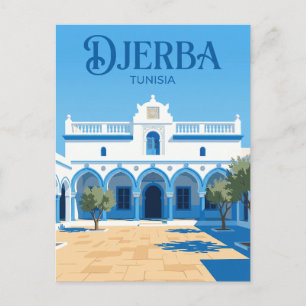 Carte Postale Synagogue El Ghriba Tunisie