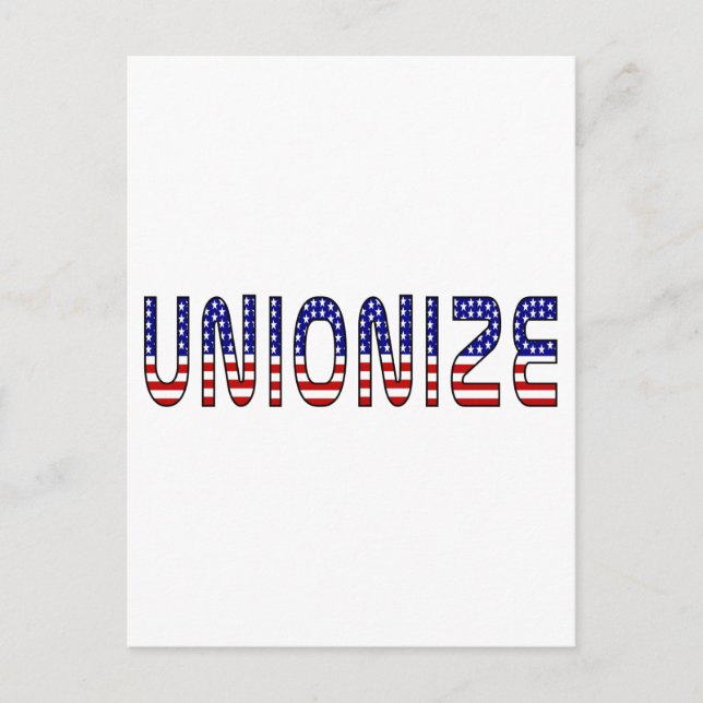 Carte Postale Syndicaliser (Devant)