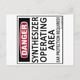 Carte Postale Synthétiseur de zone d'exploitation