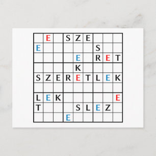 Carte Postale szeretlek