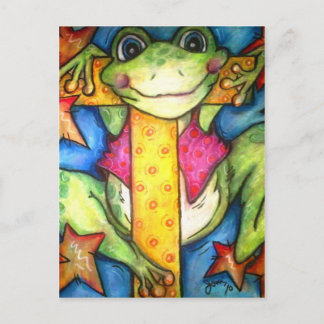 Carte Postale T est pour Toad