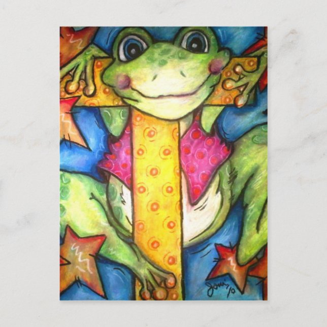 Carte Postale T est pour Toad (Devant)