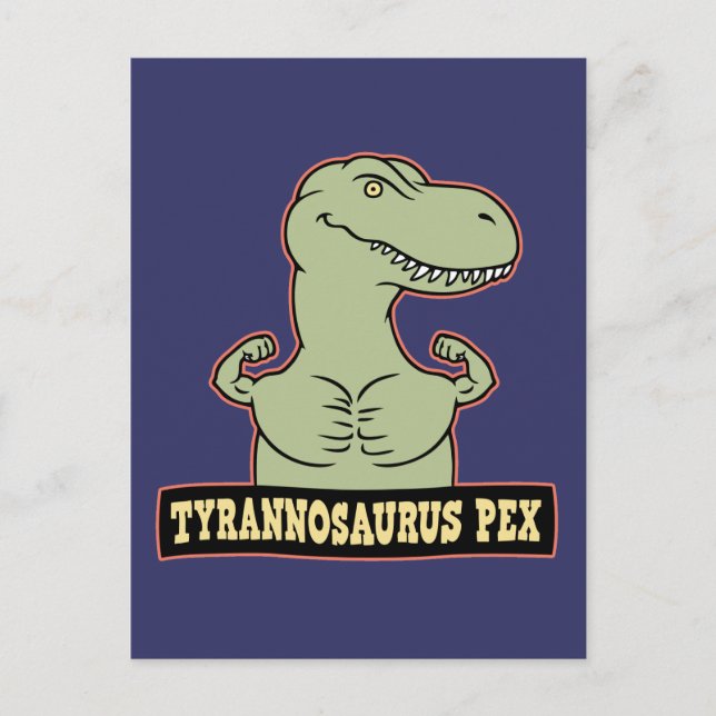 Carte Postale T-Pex (Devant)