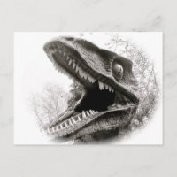 Carte postale T-Rex